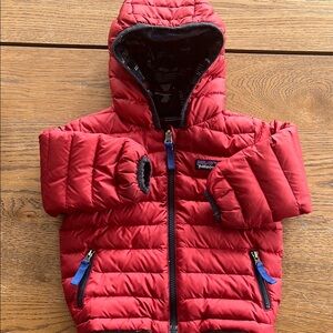 Patagonia Red Puffer Jacket